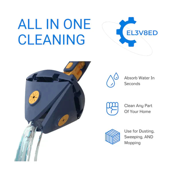 360° Rotatable Adjustable Cleaning Mop - My Store