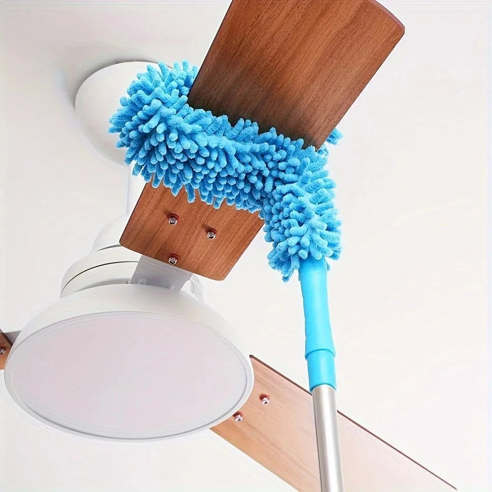 Long Handle Microfiber Ceiling Fan Cleaner with Steel Rod - My Store