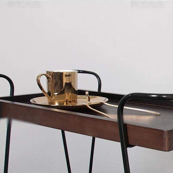 Simple European Dining Cart Trolley - My Store