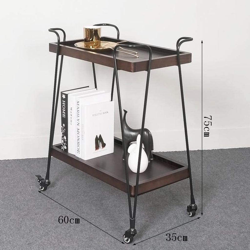 Simple European Dining Cart Trolley - My Store