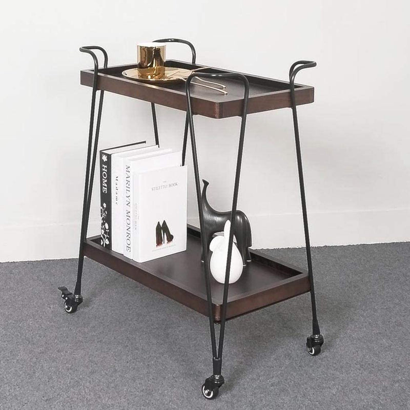 Simple European Dining Cart Trolley - My Store