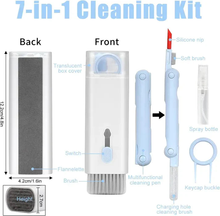 7-in-1 Headset, Keyboard, and Earphone Cleaning Kit - My Store