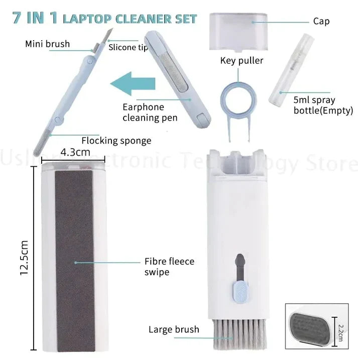 7-in-1 Headset, Keyboard, and Earphone Cleaning Kit - My Store