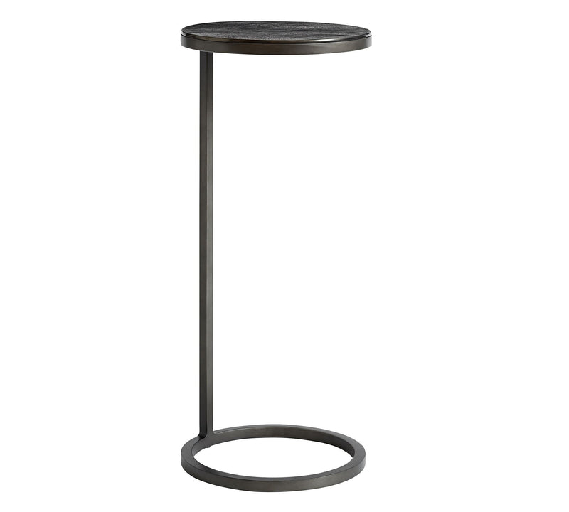 Duke Round Metal Accent Table - My Store